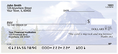 Scenic Scriptures Personal Checks