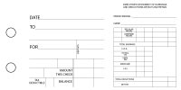 Yellow Knit Dual Purpose Voucher Business Checks | BU3-7YEL02-DPV