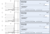 Blue Safety Standard Business Checks | BU3-BLU01-STA