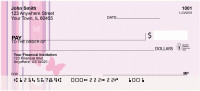 Butterfly Stripes Personal Checks | CCS-47