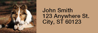 Collies Come home Rectangle Address Labels | LRRDOG-70
