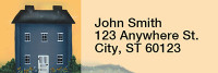 Sunnybrook Lane Narrow Address Labels by Lorrie Weber | LRRJHS-28