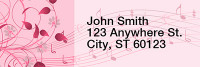 Floral Music Labels | LRRMUS-22