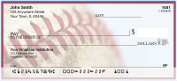 Blue & Red Baseball Team Personal Checks | SPT-15