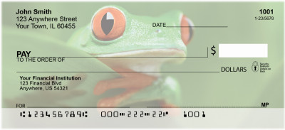 More Tree Frogs Personal Checks | ANJ-A9
