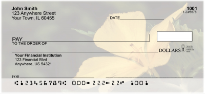 Colorful Flowers Personal Checks | CCS-50