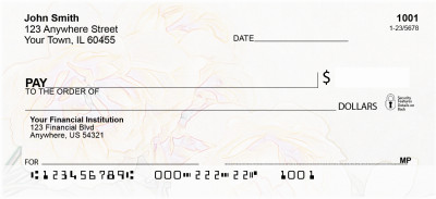 Rose Sketches Personal Checks | CCS-67