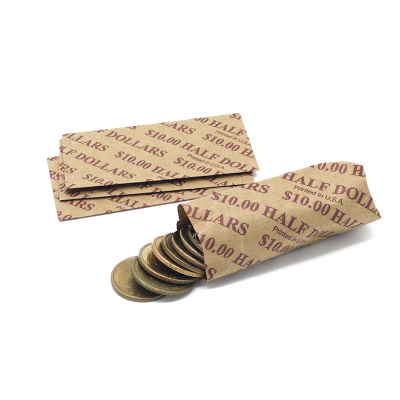 Half Dollar Flat Coin Wrappers | CFW-024