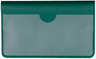 Green Vinyl Debit Card Cover | DVP-GRN01