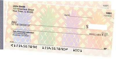 Pineapples Side Tear Personal Checks | STFOD-70