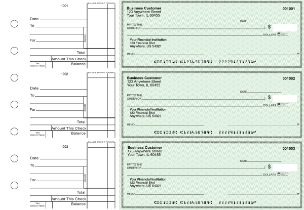 Green Safety Standard Business Checks | BU3-GRN01-STA