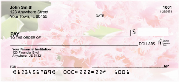 Floral Bouquet Personal Checks | CCS-11